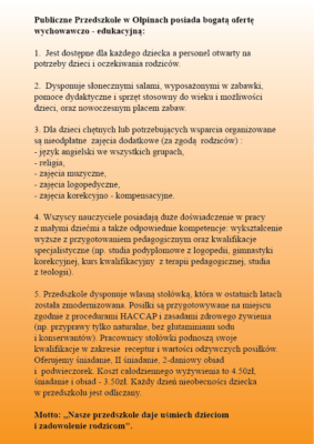 zapisy przedszkole 2
